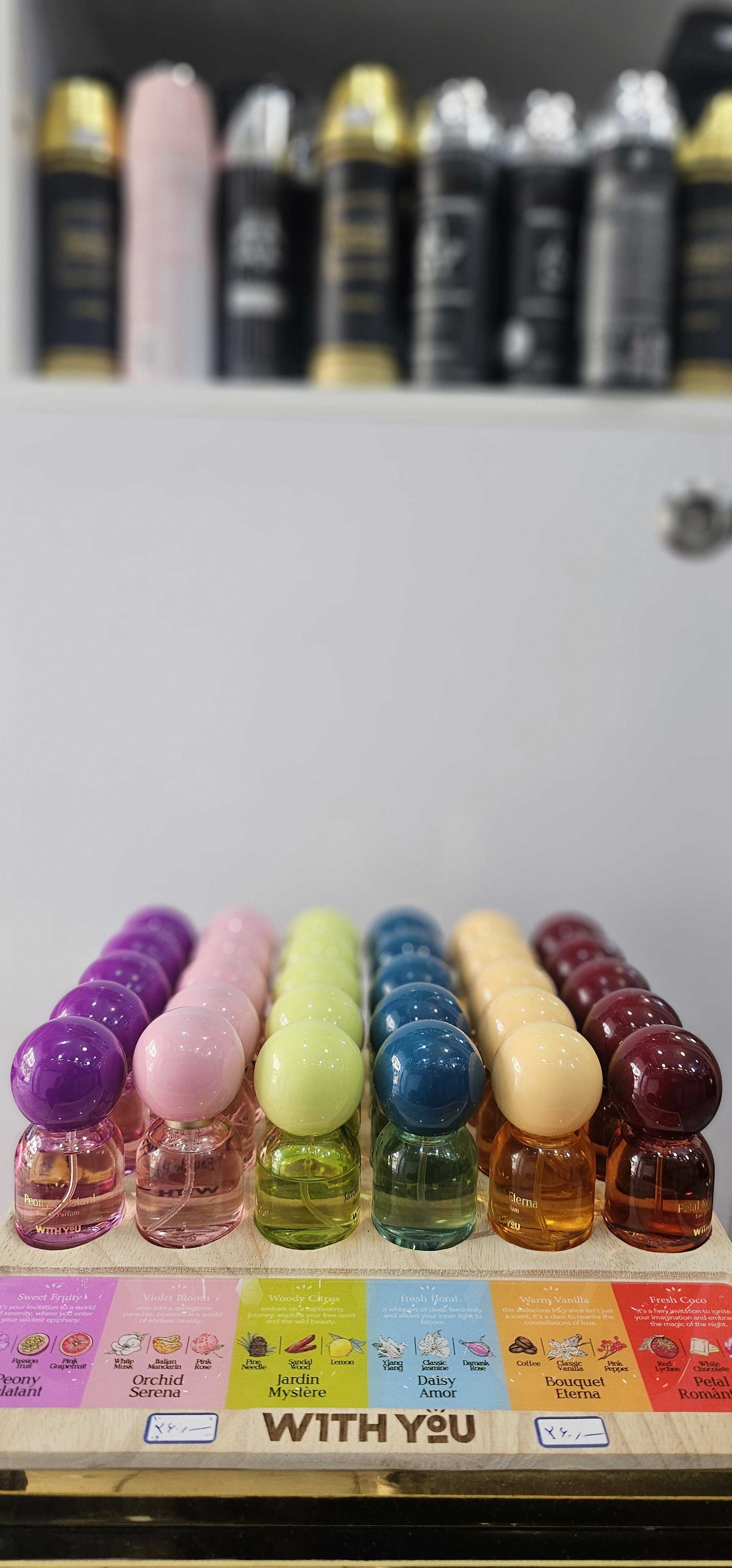 ادکلن های مینیاتوری ویت یو